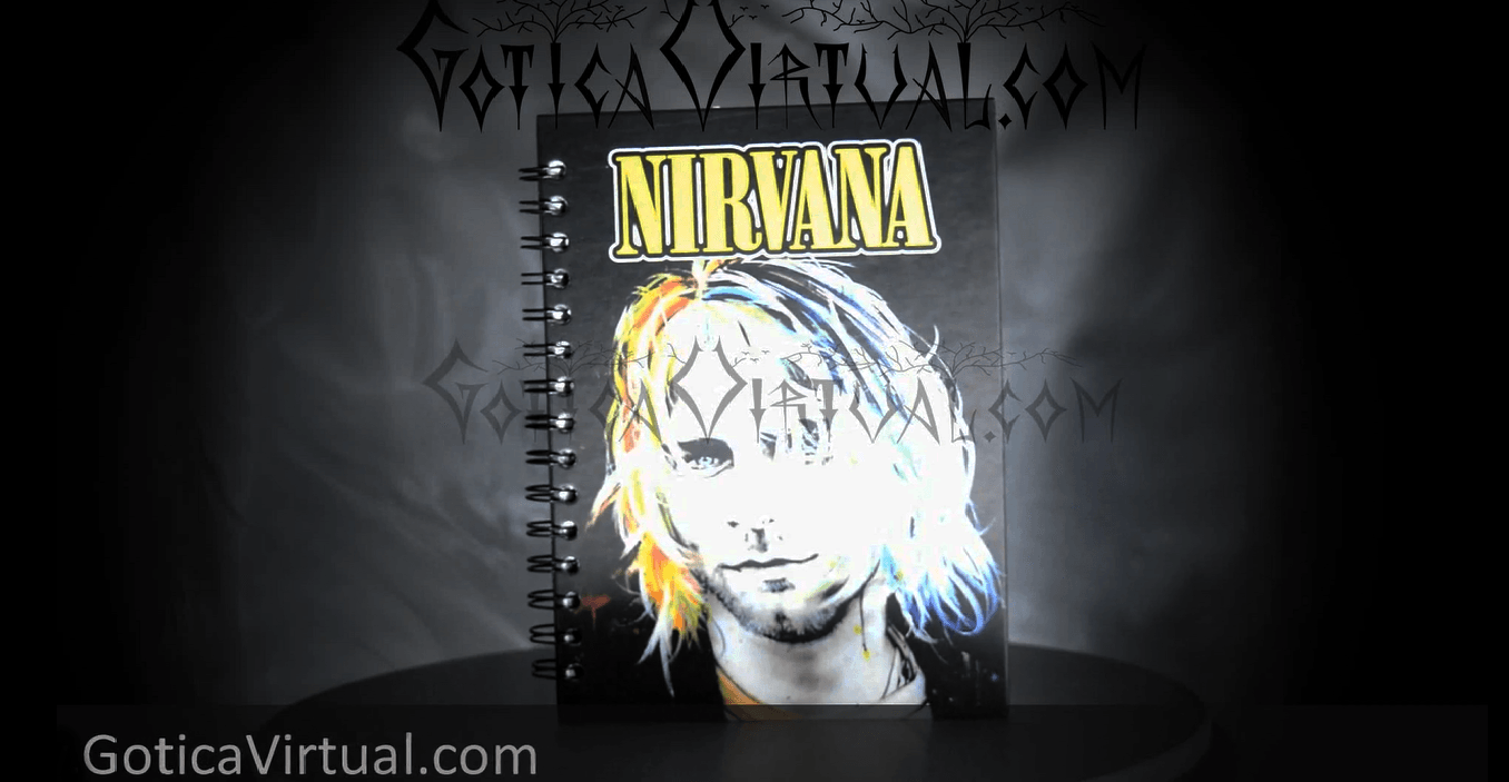cuaderno nirvana grunge rock bandas envios bogota cucuta ibague pasto yopal villavicencio neiva cali colombia